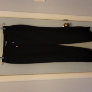 CALVIN KLEIN black wide leg pants. NWOT